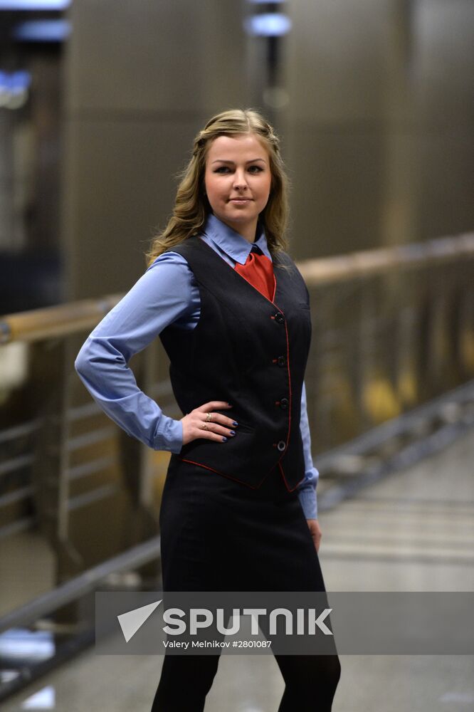 Women at the Helm exhibition at Moscow Metro