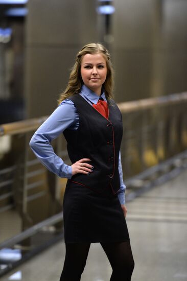 Women at the Helm exhibition at Moscow Metro