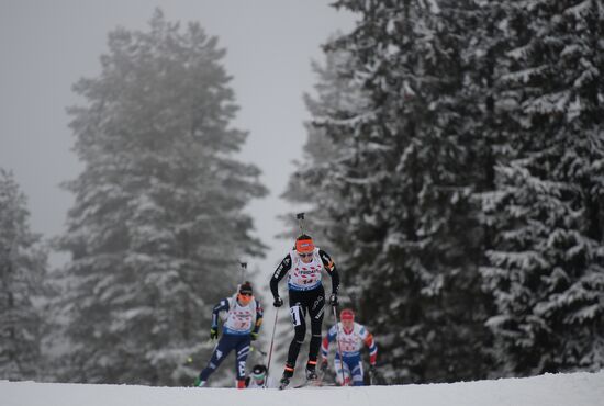 Biathlon World Championship. Mixed relay