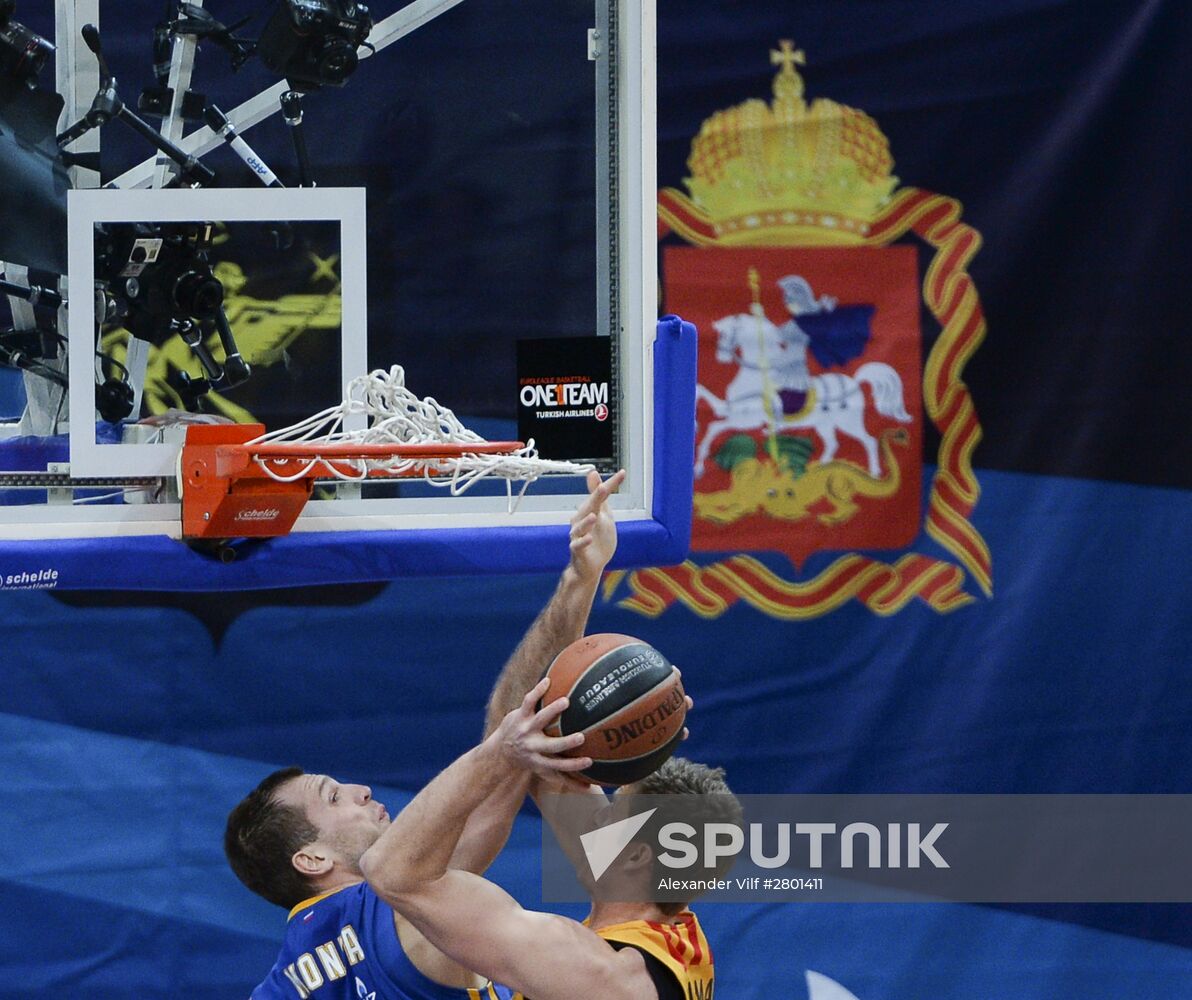 Euroleague Basketball. Khimki vs. Barcelona