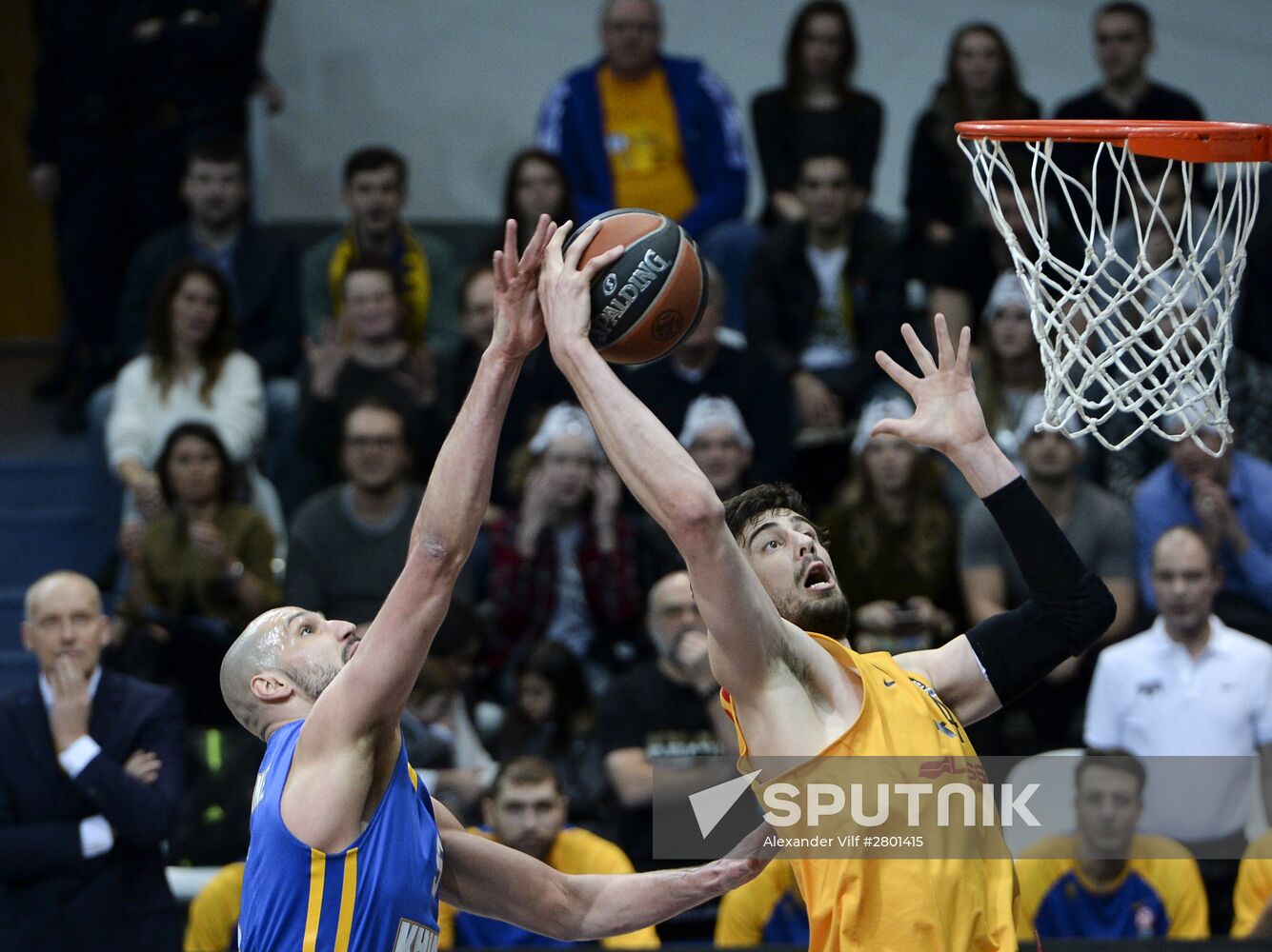 Euroleague Basketball. Khimki vs. Barcelona