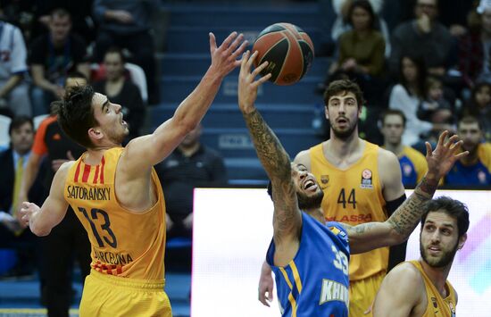 Euroleague Basketball. Khimki vs. Barcelona