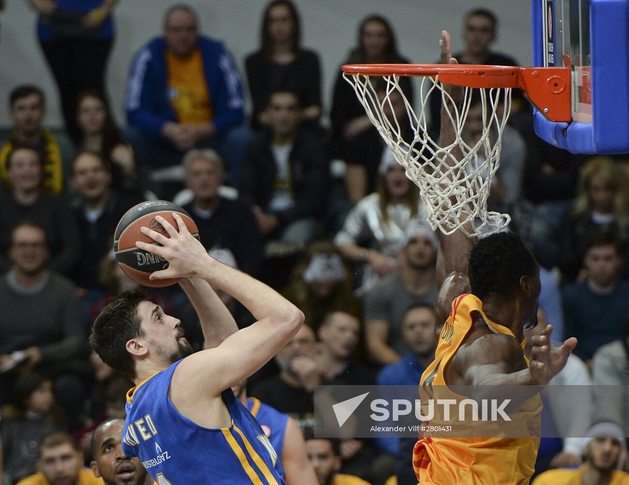 Euroleague Basketball. Khimki vs. Barcelona