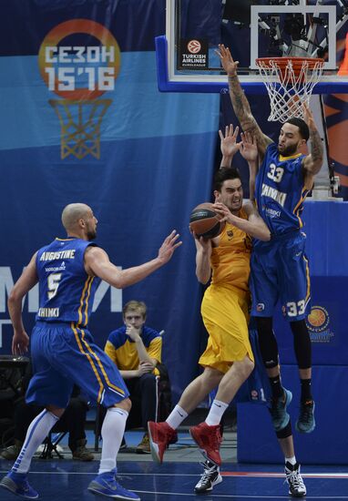 Euroleague Basketball. Khimki vs. Barcelona