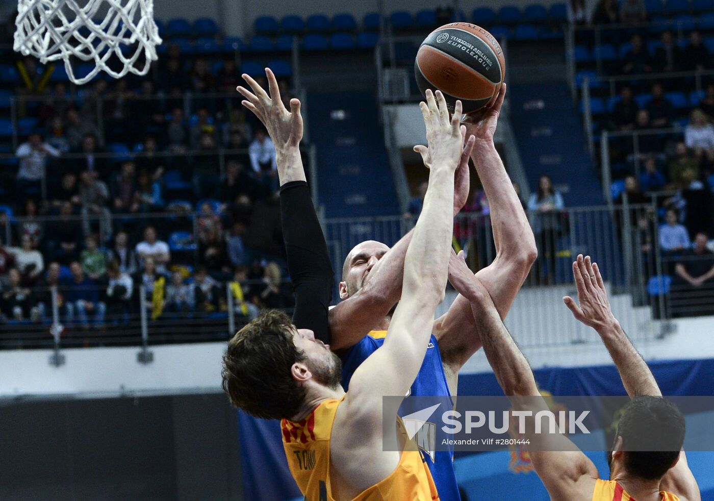 Euroleague Basketball. Khimki vs. Barcelona