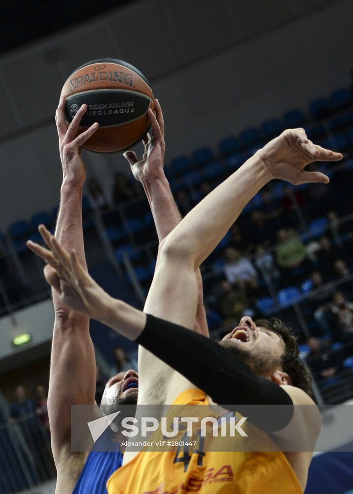 Euroleague Basketball. Khimki vs. Barcelona