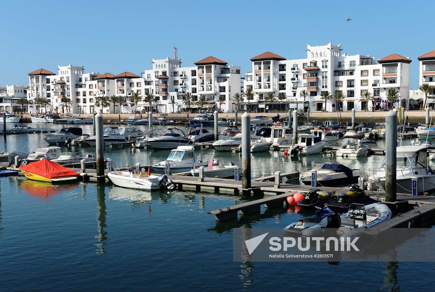 Agadir's Marina district