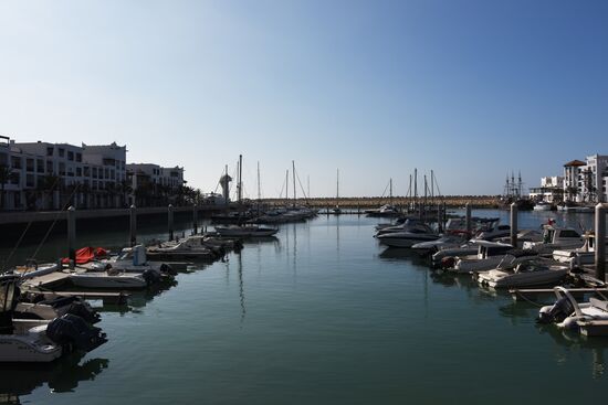 Agadir's Marina district