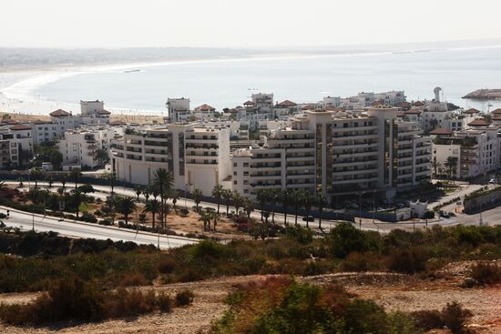 Agadir's Marina district