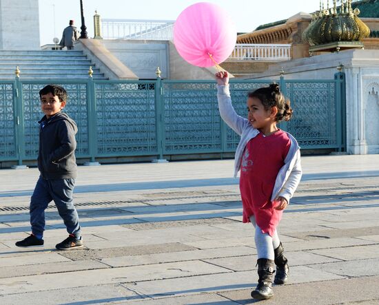 Mausoleum of Mohammed V in Rabat