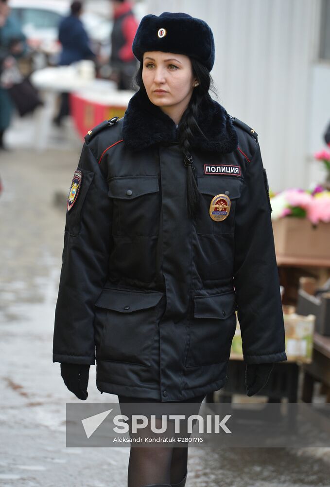 Police Lieutenant Anastasia Karpova from Chelyabinsk
