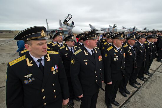 Black Sea Fleet aviation celebrates 95th anniversary
