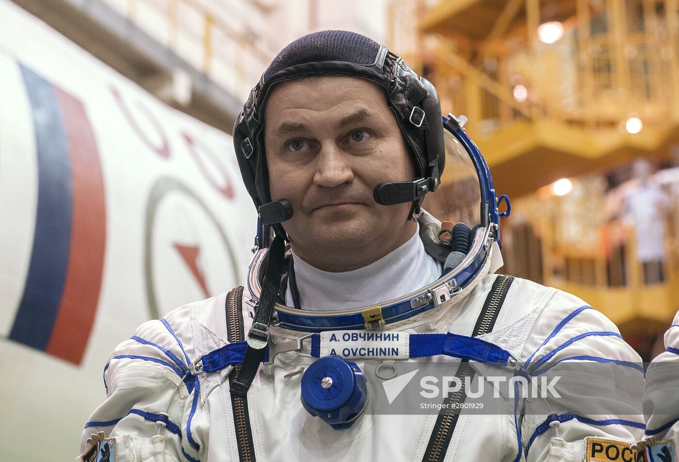 ISS 47/48 prime crew try on space suits, inspect spacecraft