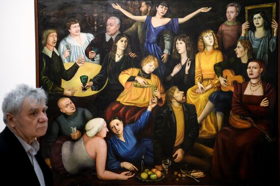 Opening of 19th Moscow International Art Salon "Central House of Artists-2016. The Image of the Time"