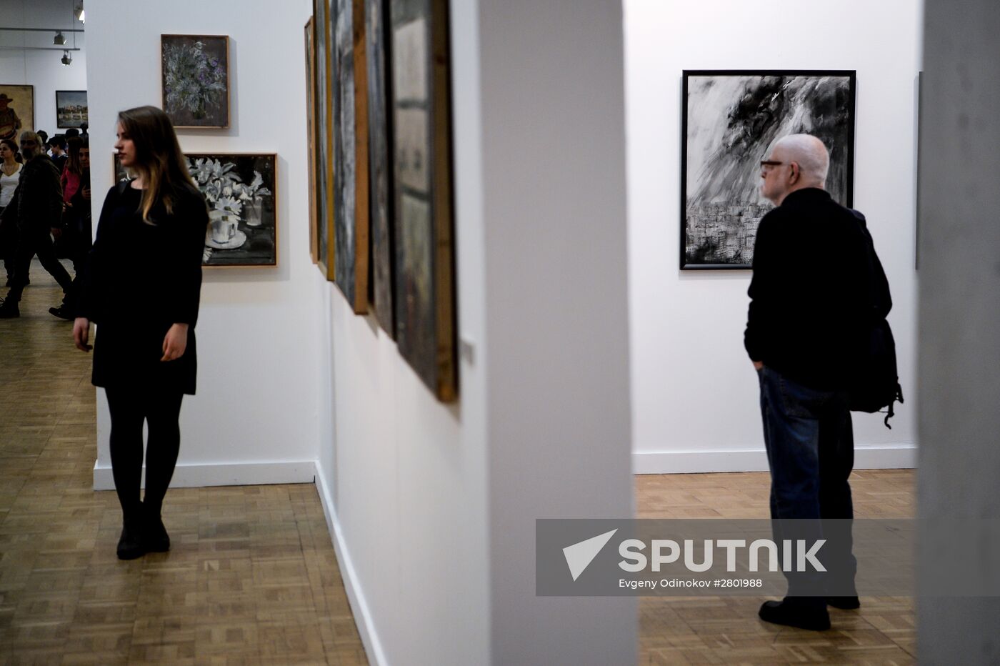 Opening of 19th Moscow International Art Salon "Central House of Artists-2016. The Image of the Time"