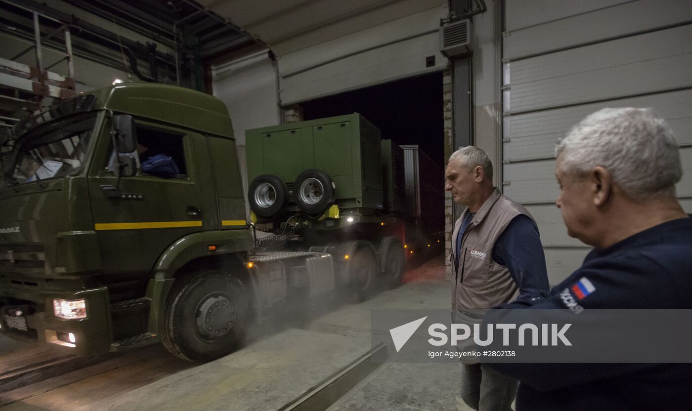Mikhailo Lomonosov research satellite transported to Vostochny space center