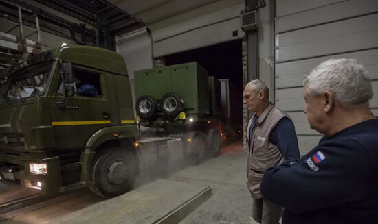 Mikhailo Lomonosov research satellite transported to Vostochny space center