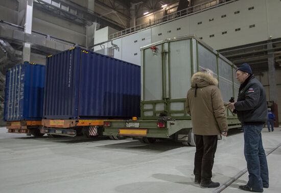 Mikhailo Lomonosov research satellite transported to Vostochny space center