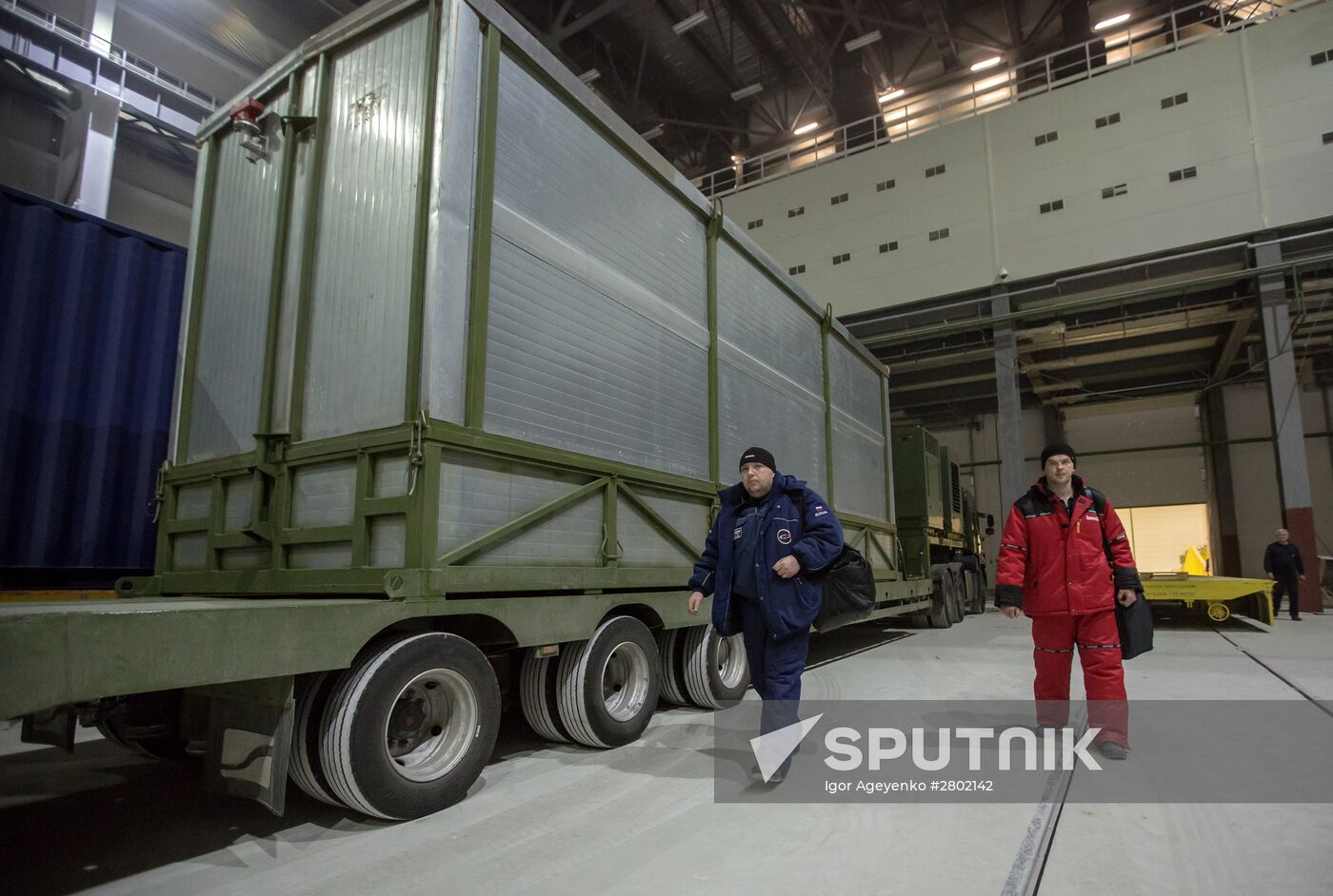 Mikhailo Lomonosov research satellite transported to Vostochny space center