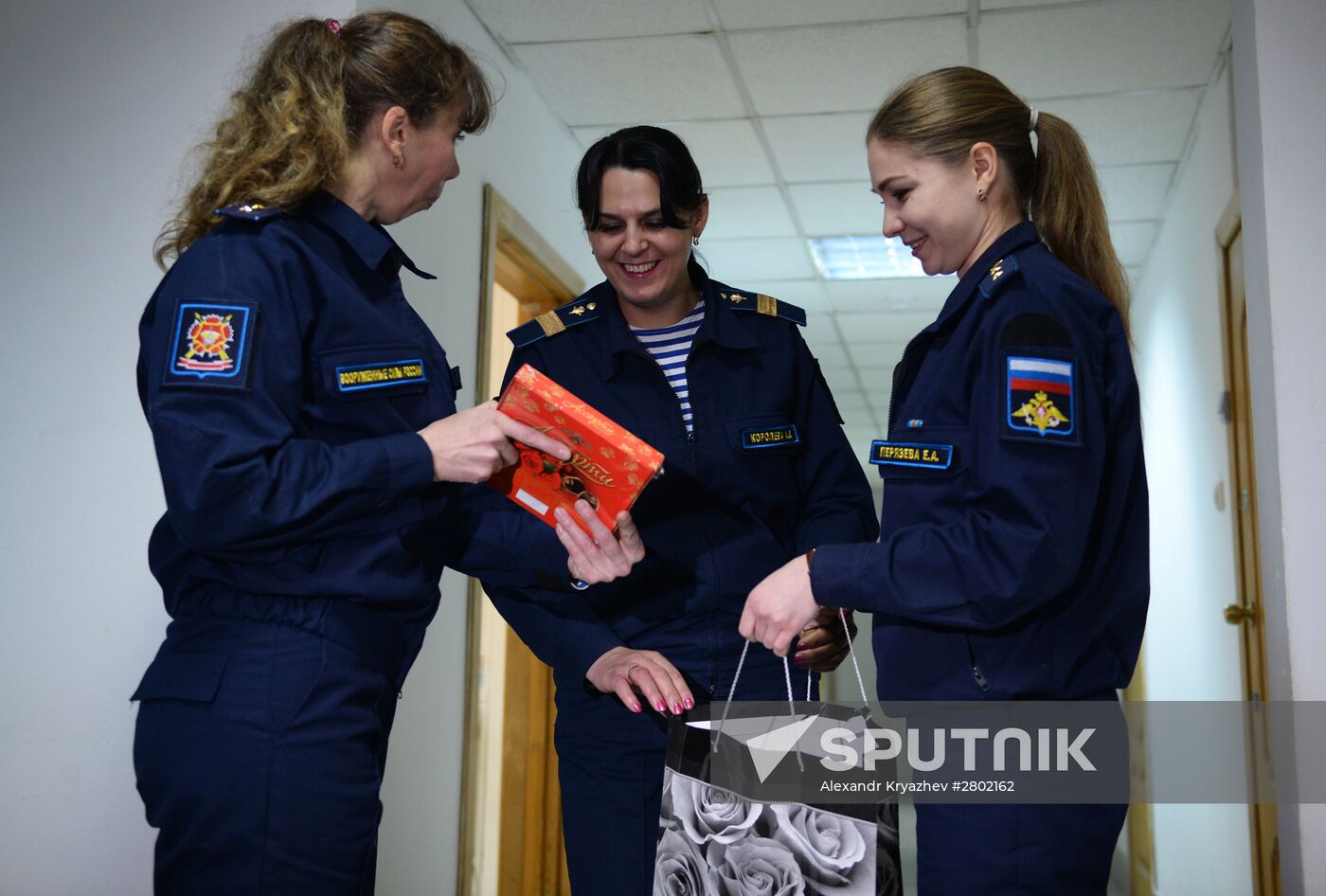 Central Military District Spetsnaz brigade servicewomen