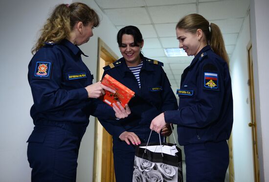 Central Military District Spetsnaz brigade servicewomen