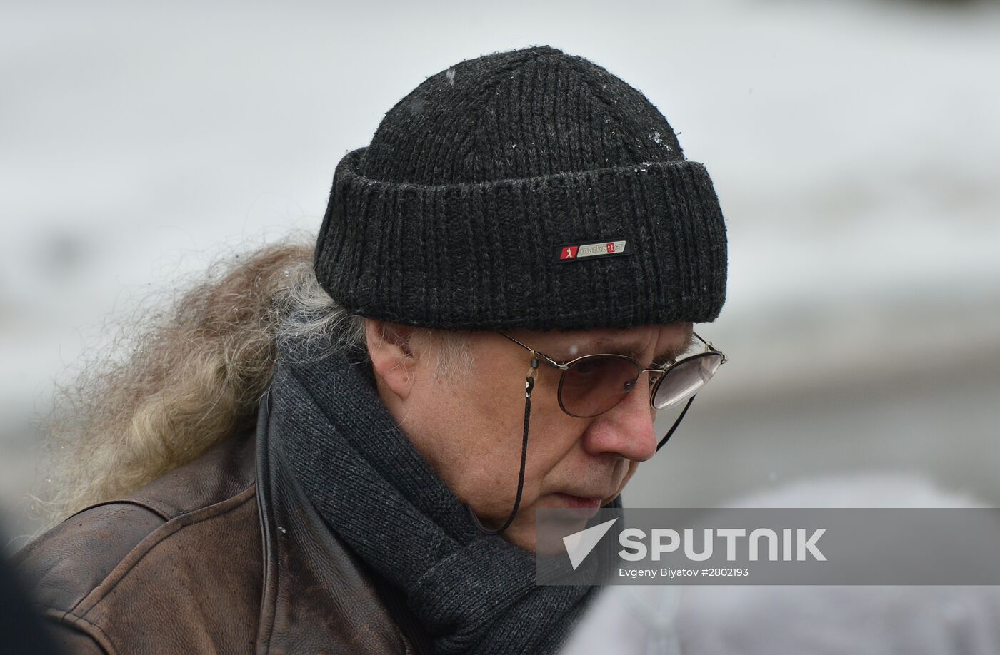 Funeral ceremony for actress Natalia Krachkovskaya