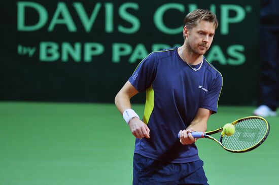 Tennis. Davis Cup. Russia vs. Sweden. Day Two