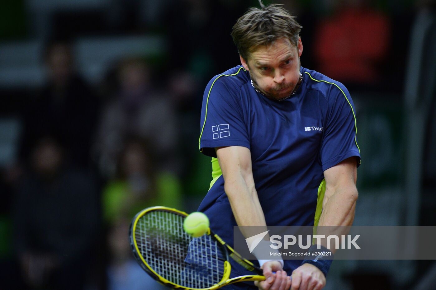 Tennis. Davis Cup. Russia vs. Sweden. Day Two