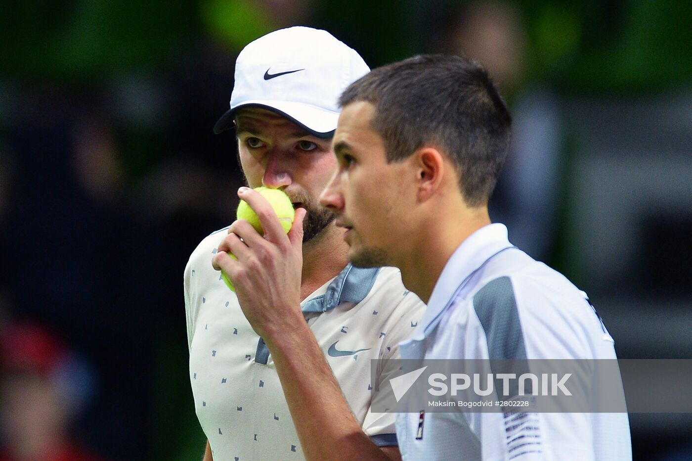 Tennis. Davis Cup. Russia vs. Sweden. Day Two