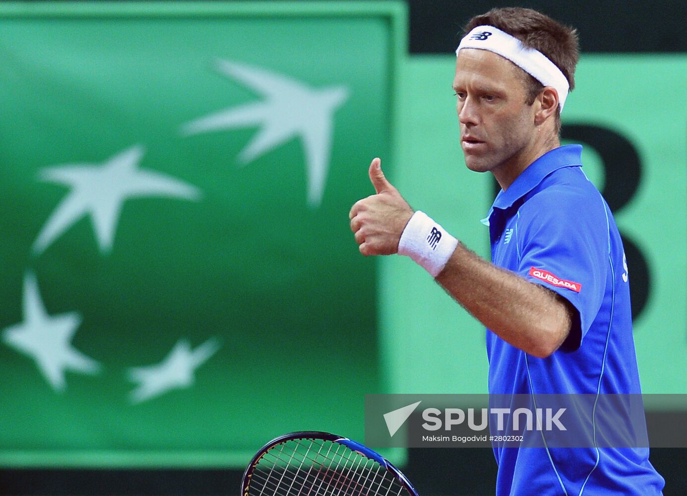 Tennis. Davis Cup. Russia vs. Sweden. Day Two