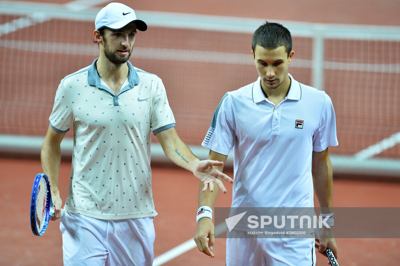 Tennis. Davis Cup. Russia vs. Sweden. Day Two