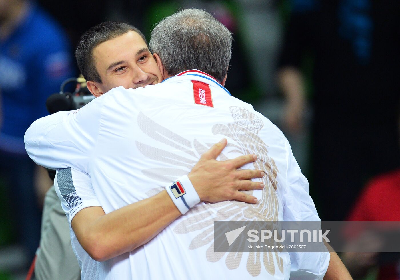 Tennis. Davis Cup. Russia vs. Sweden. Day Two