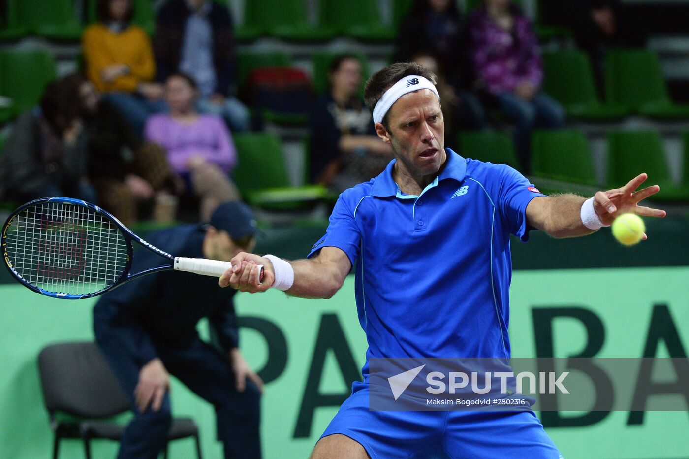 Tennis. Davis Cup. Russia vs. Sweden. Day Two