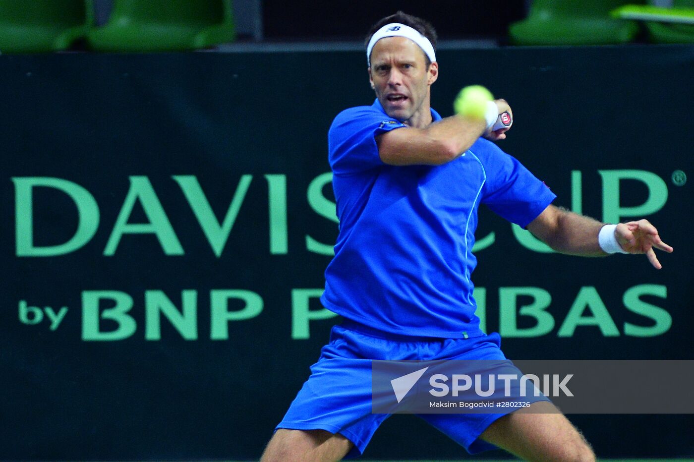 Tennis. Davis Cup. Russia vs. Sweden. Day Two