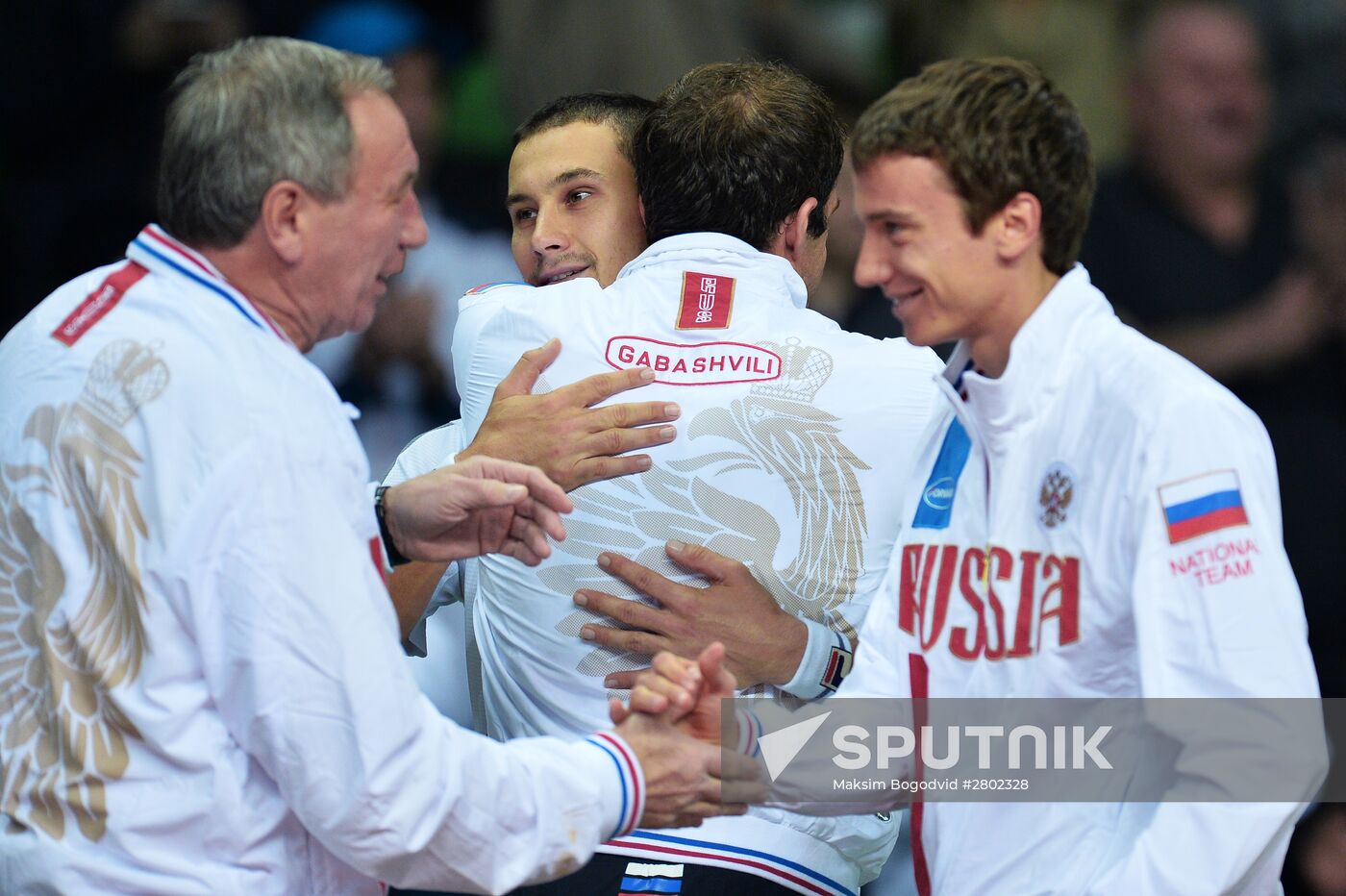 Tennis. Davis Cup. Russia vs. Sweden. Day Two