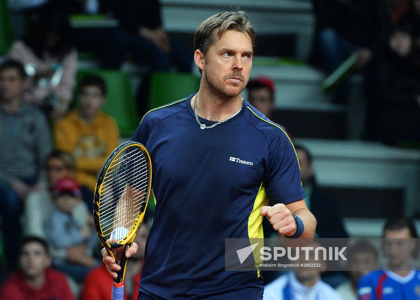 Tennis. Davis Cup. Russia vs. Sweden. Day Two