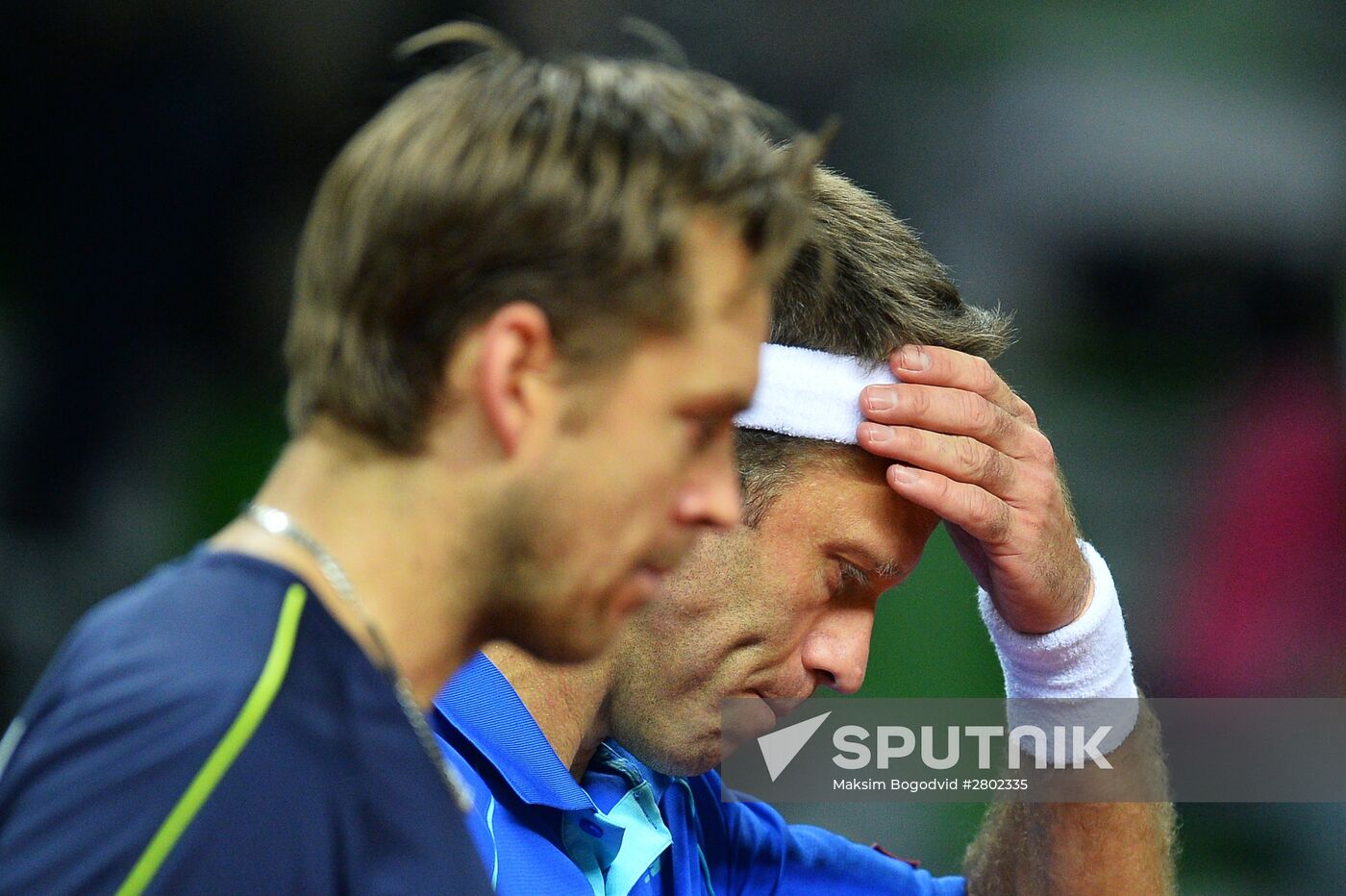 Tennis. Davis Cup. Russia vs. Sweden. Day Two