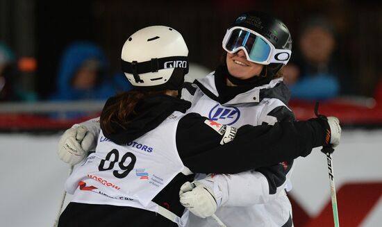 Freestyle Skiing World Cup finals. Dual moguls