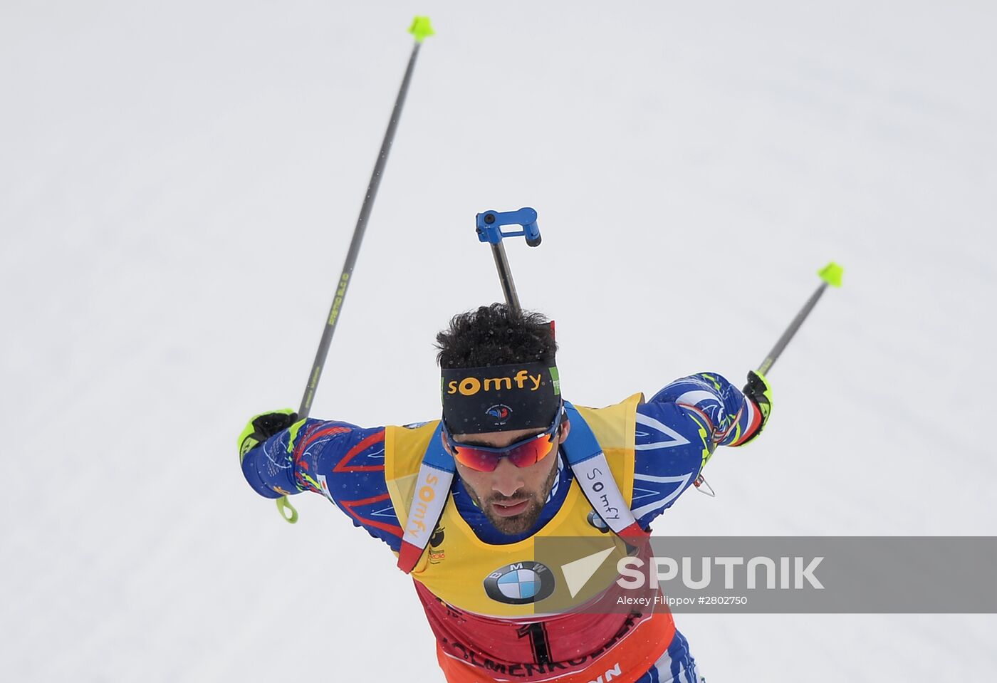 Biathlon World Championships. Men's pursuit