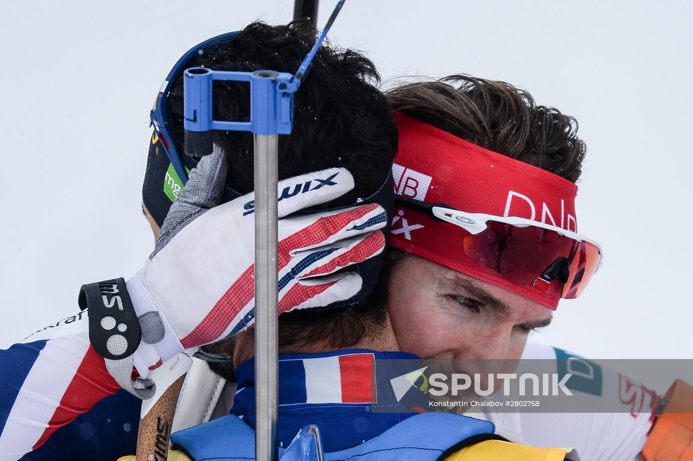 Biathlon World Championships. Men's pursuit