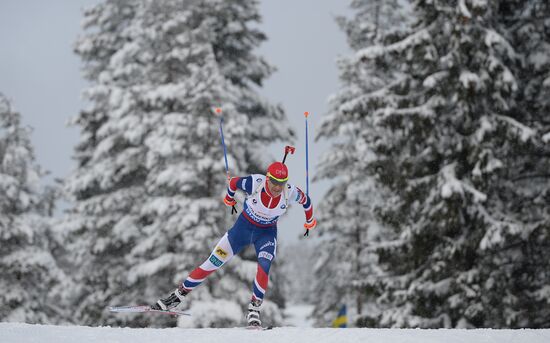 Biathlon World Championships. Men's pursuit