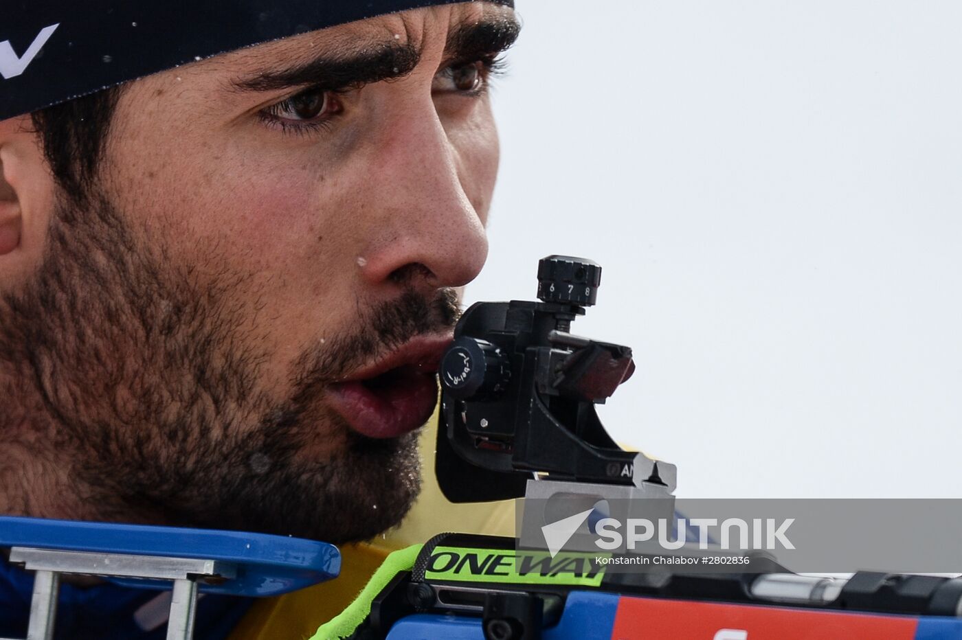 Biathlon World Championships. Men's pursuit