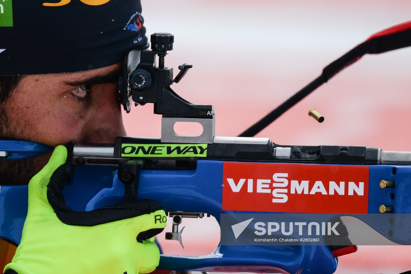 Biathlon World Championships. Men's pursuit