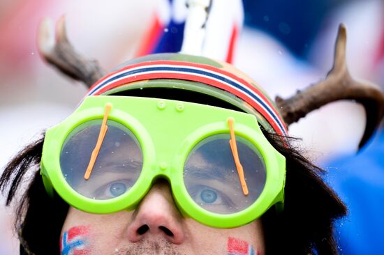 Biathlon World Championships. Men's pursuit