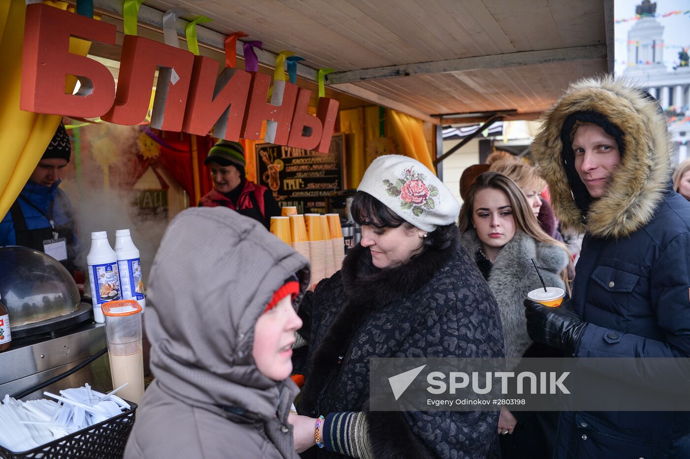 Maslenitsa fair at VDNKh