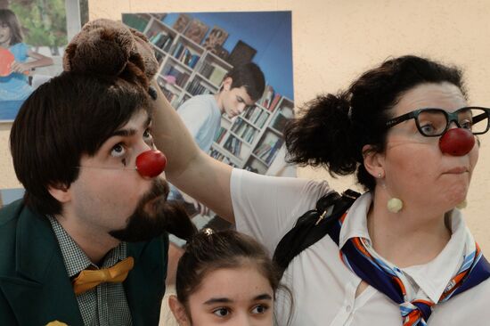 Doctor Clown at Russian Children's City Hospital