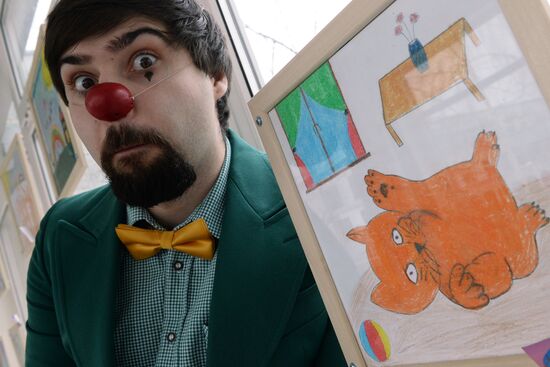 Doctor Clown at Russian Children's City Hospital