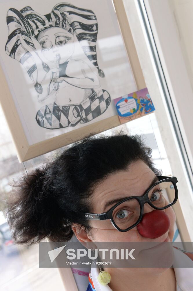 Doctor Clown at Russian Children's City Hospital