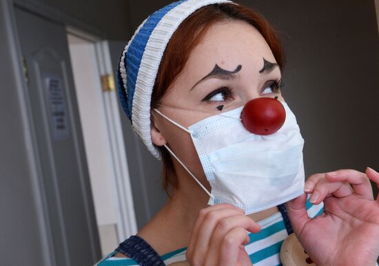 Doctor Clown at Russian Children's City Hospital