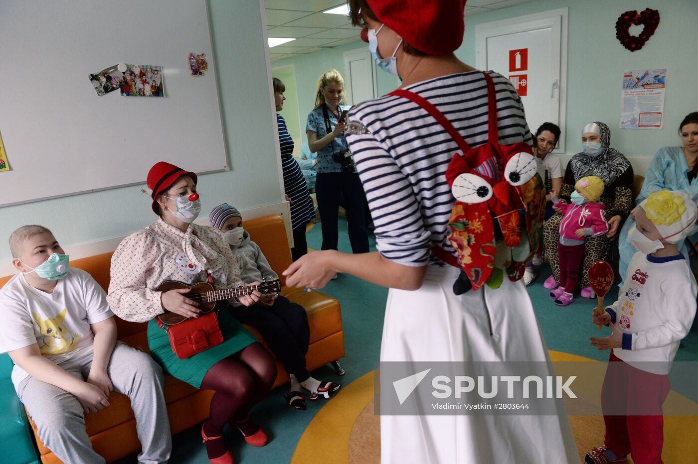 Doctor Clown at Russian Children's City Hospital